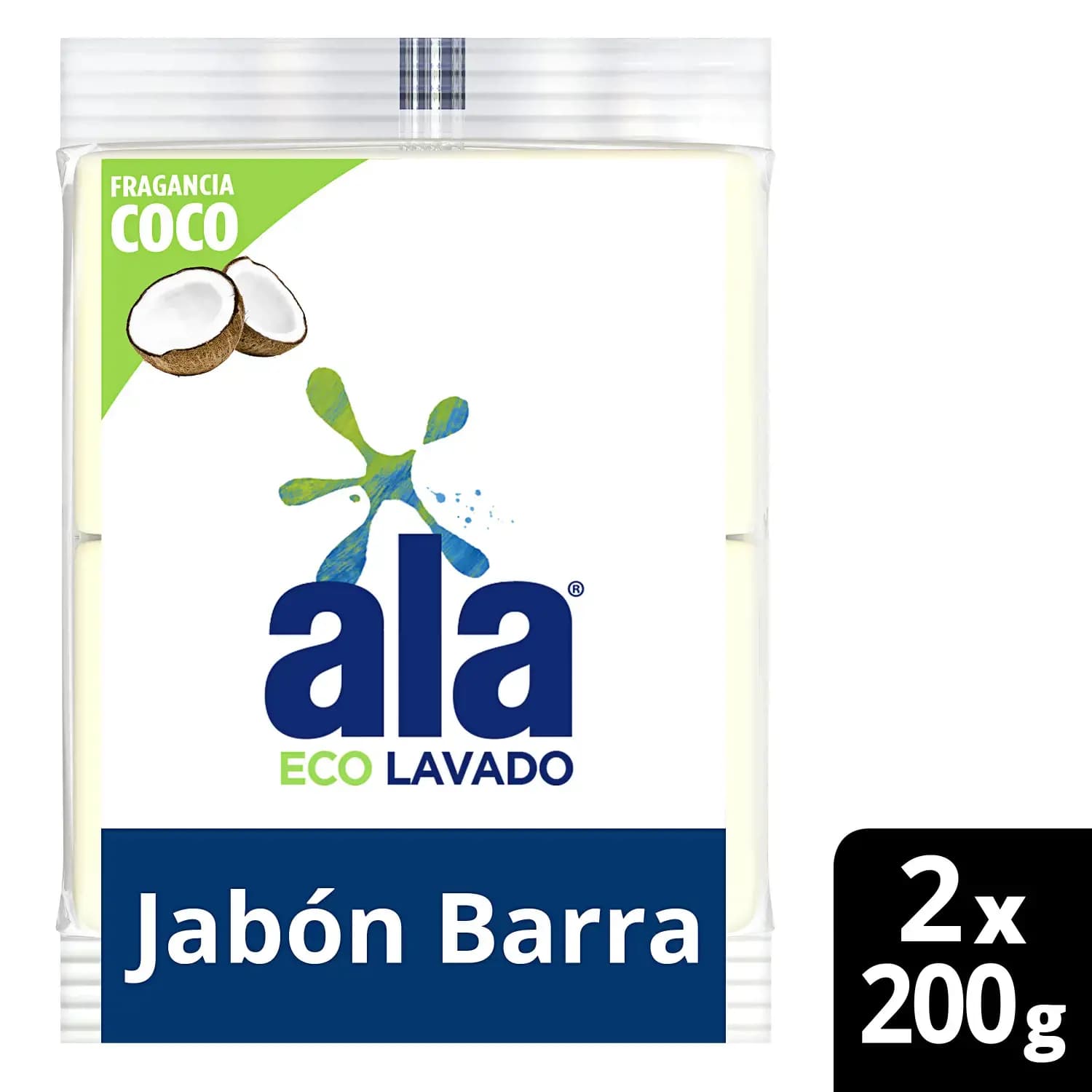 Jabon Pan Ala Ecolavado 200Gr. x2un