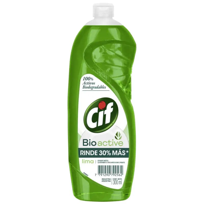 Detergente Cif Bioactive Lima x750ml