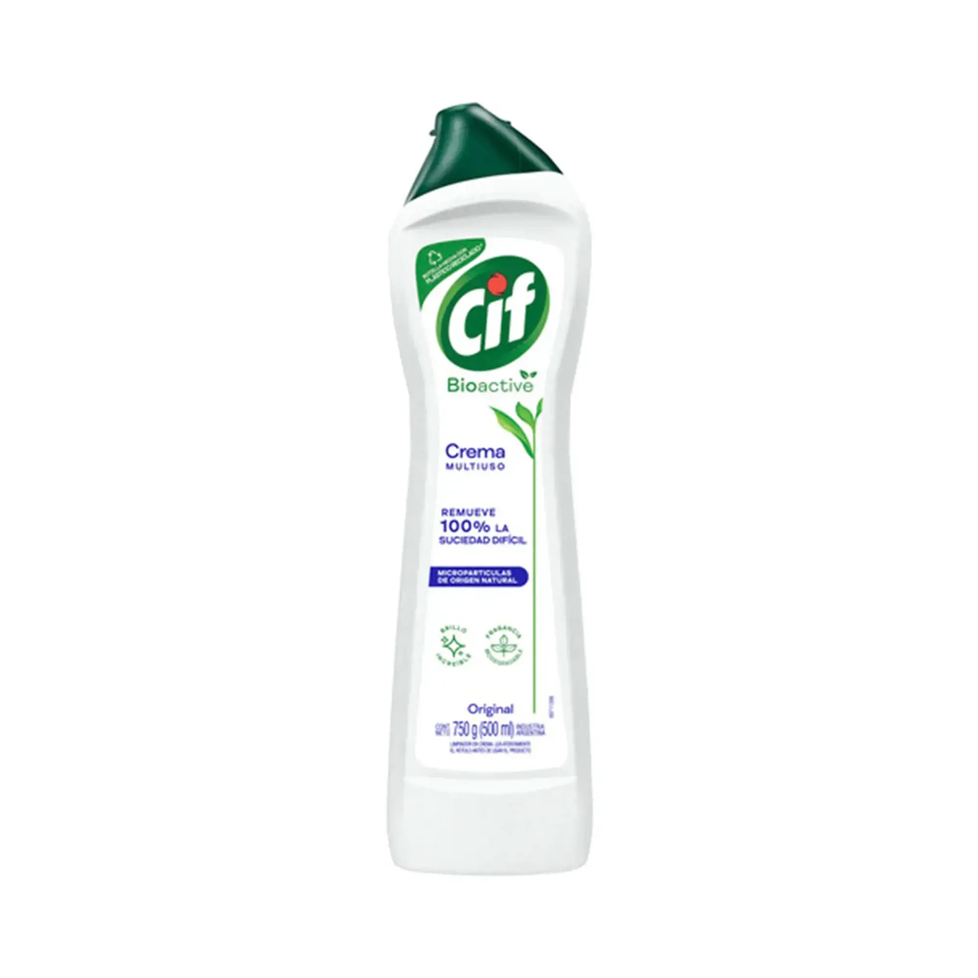 Limpiador En Crema Cif Bioactive Original x750gr