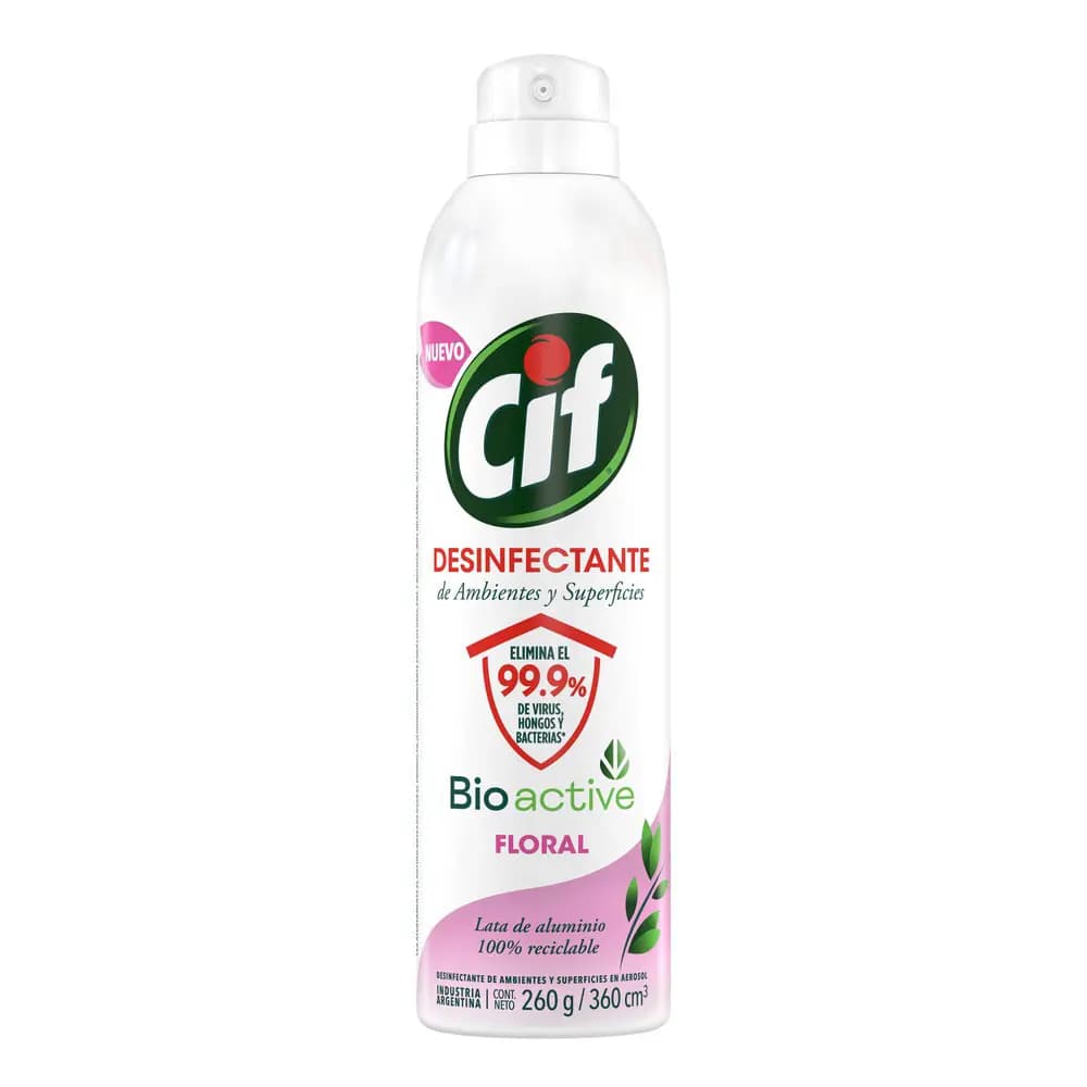 Aero desinfectante Floral x 360ml.