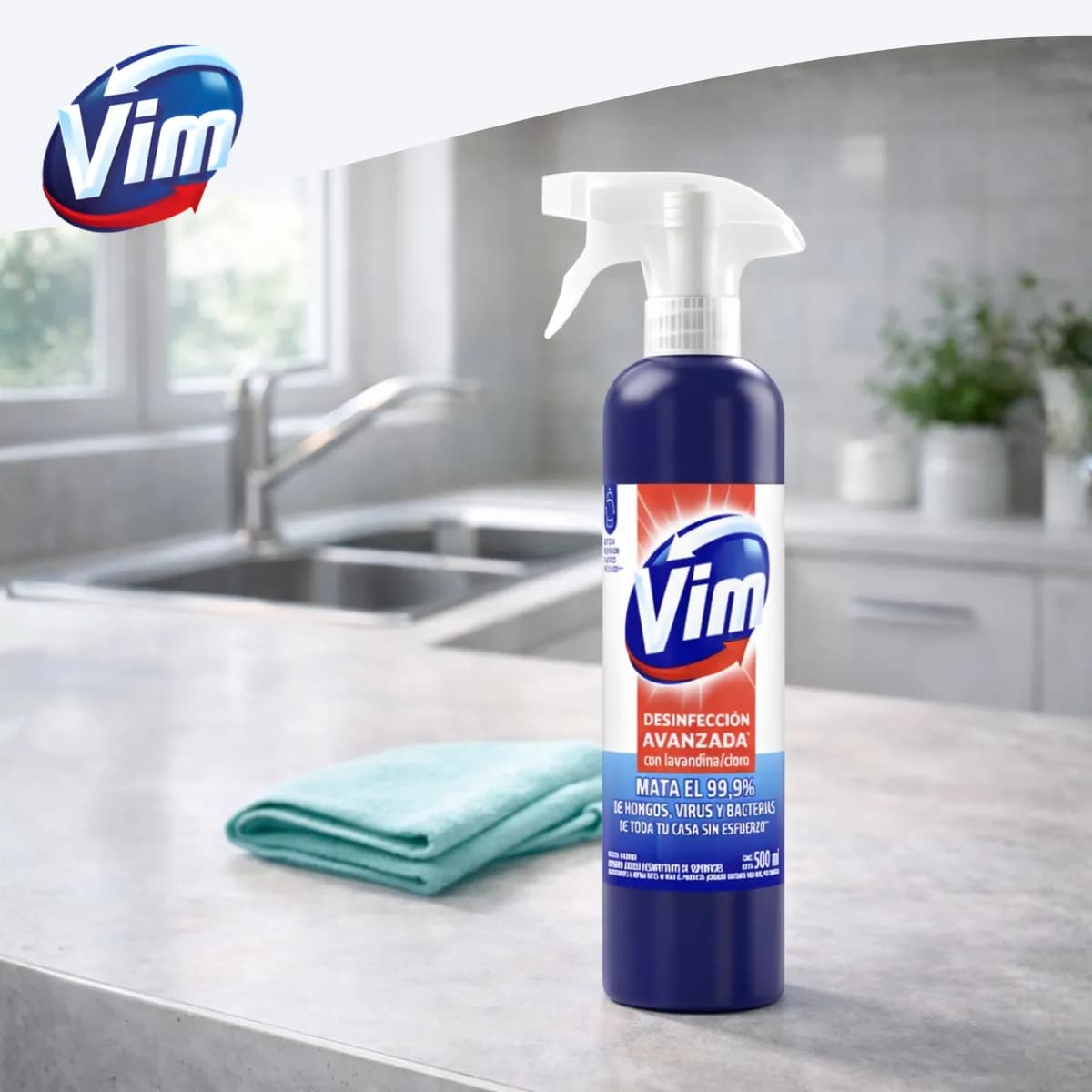 VIM Desinfectante avanzado Gatillo x 500ml.