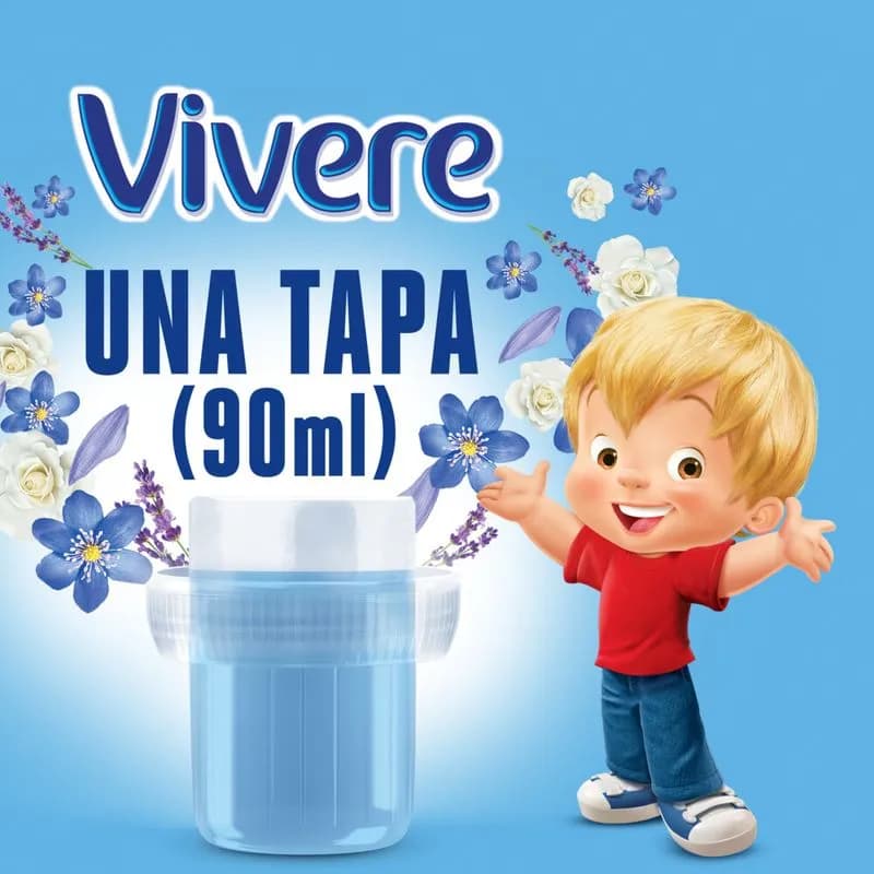 VIVERE Suavizante p/ropa Clásico Doypack x 3lts.