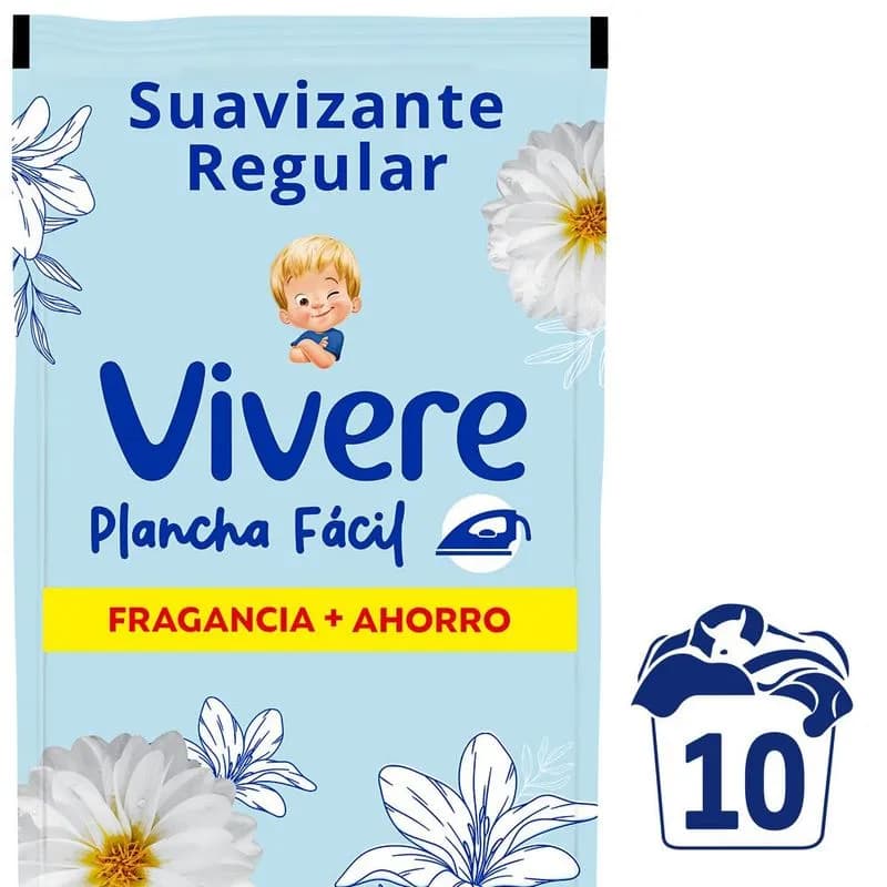 VIVERE Suavizante Para Ropa Plancha Fácil x 900ml.