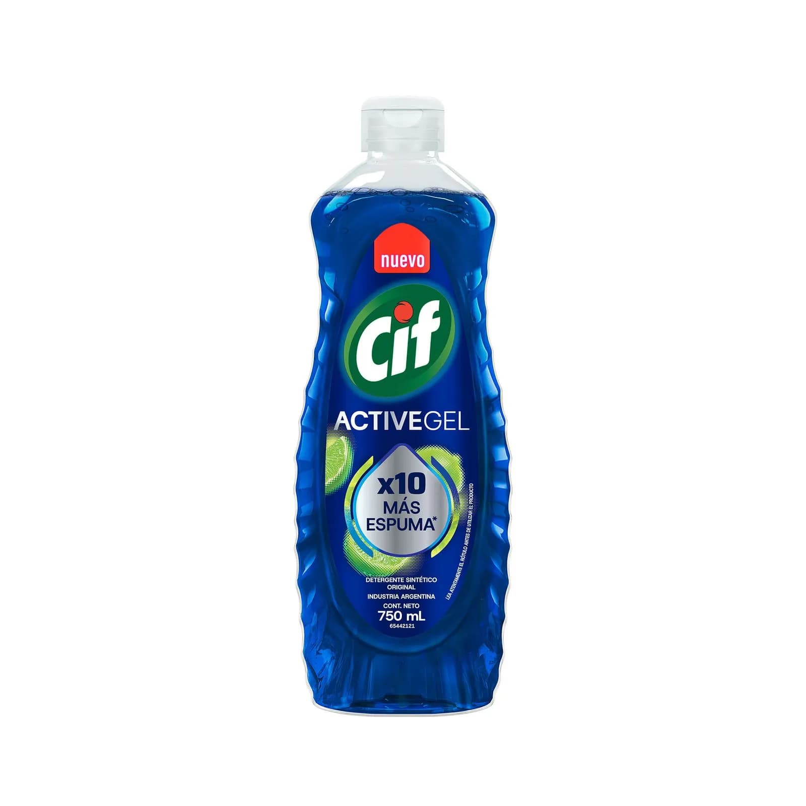 Detergente Cif Activegel original en botella x 750ml.