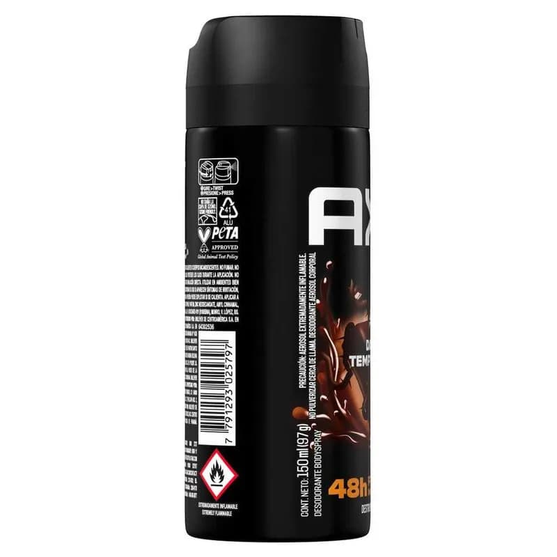 Desodorante Masculino AXE Dark Temptation x 150ml.