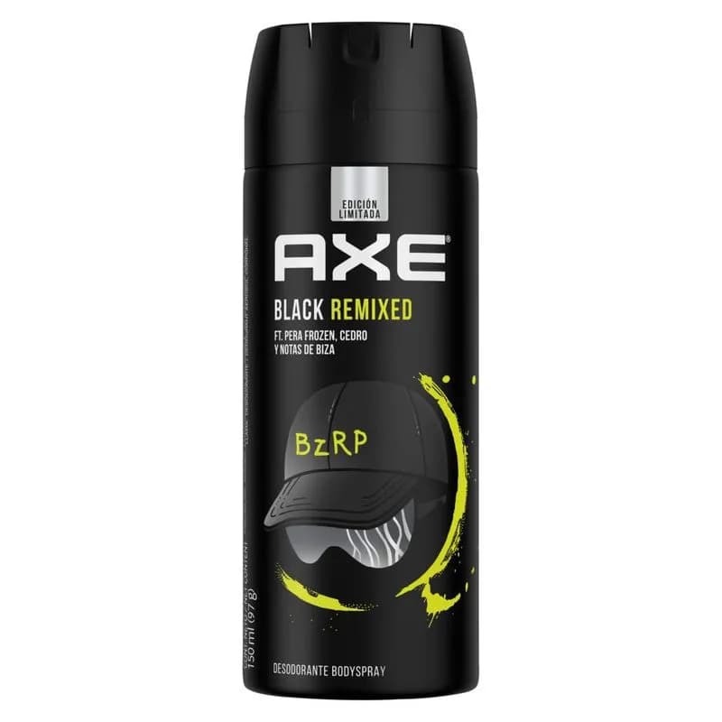 Desodorante para hombre AXE Black Bzrp en Aerosol 150 Ml.