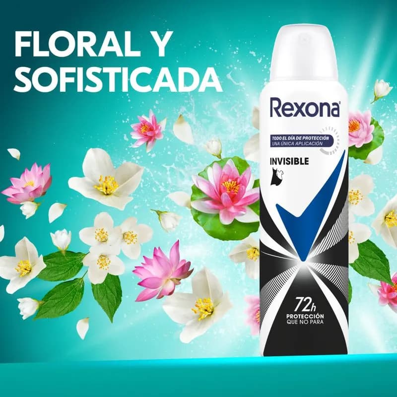Desodorante Rexona Invisible Women 150 Ml.
