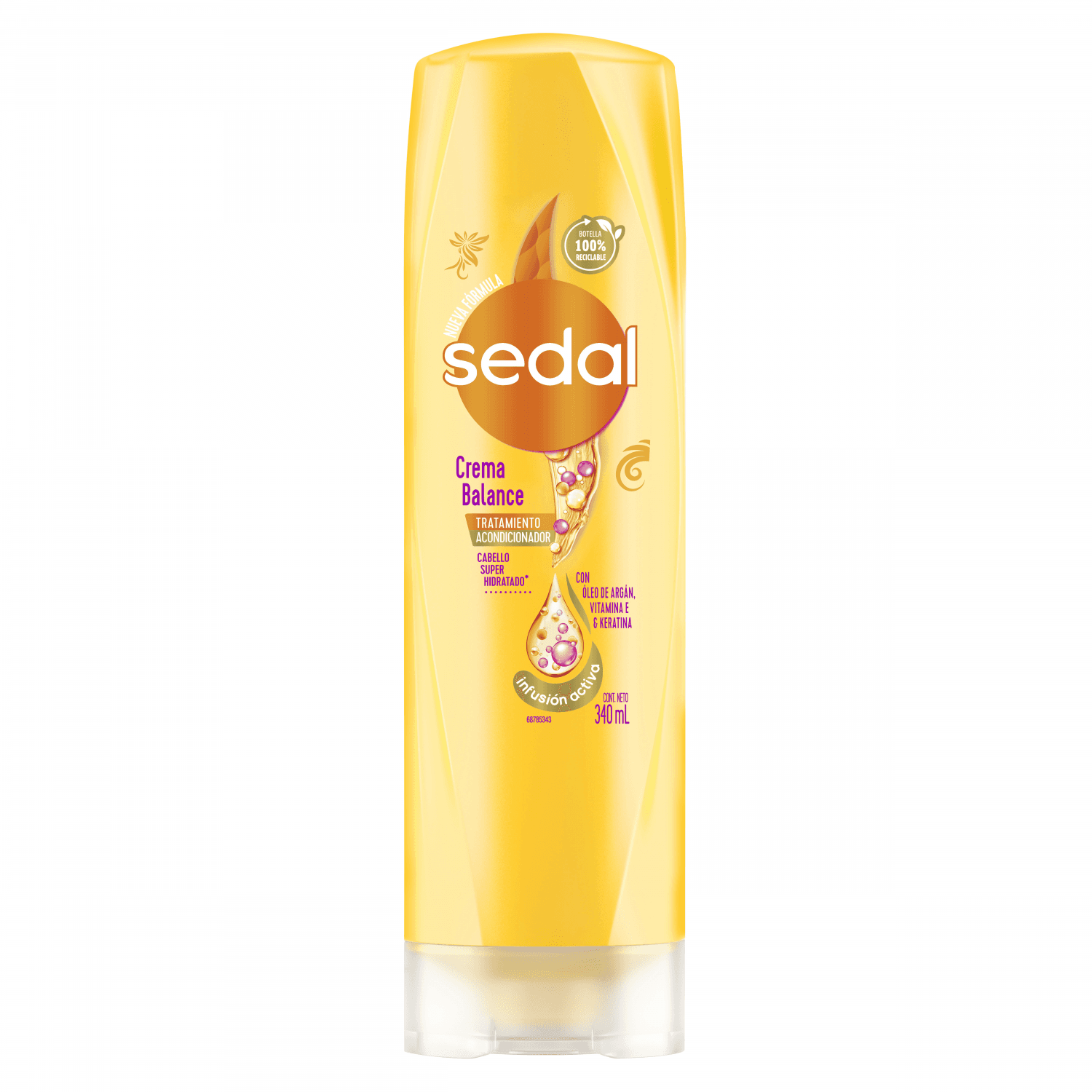 Acondicionador Sedal Crema Balance x340ml