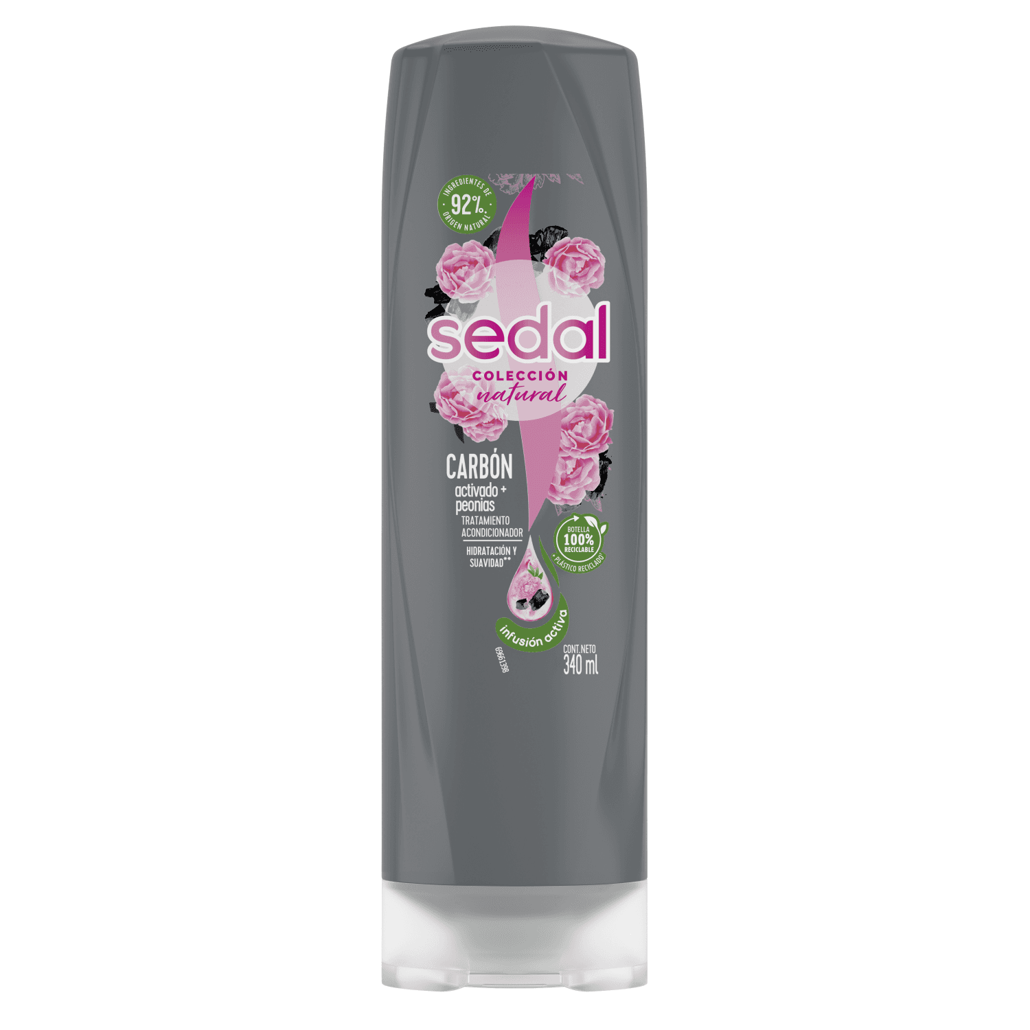 Acondicionador Sedal Carbón Activado Y Peonias x340ml