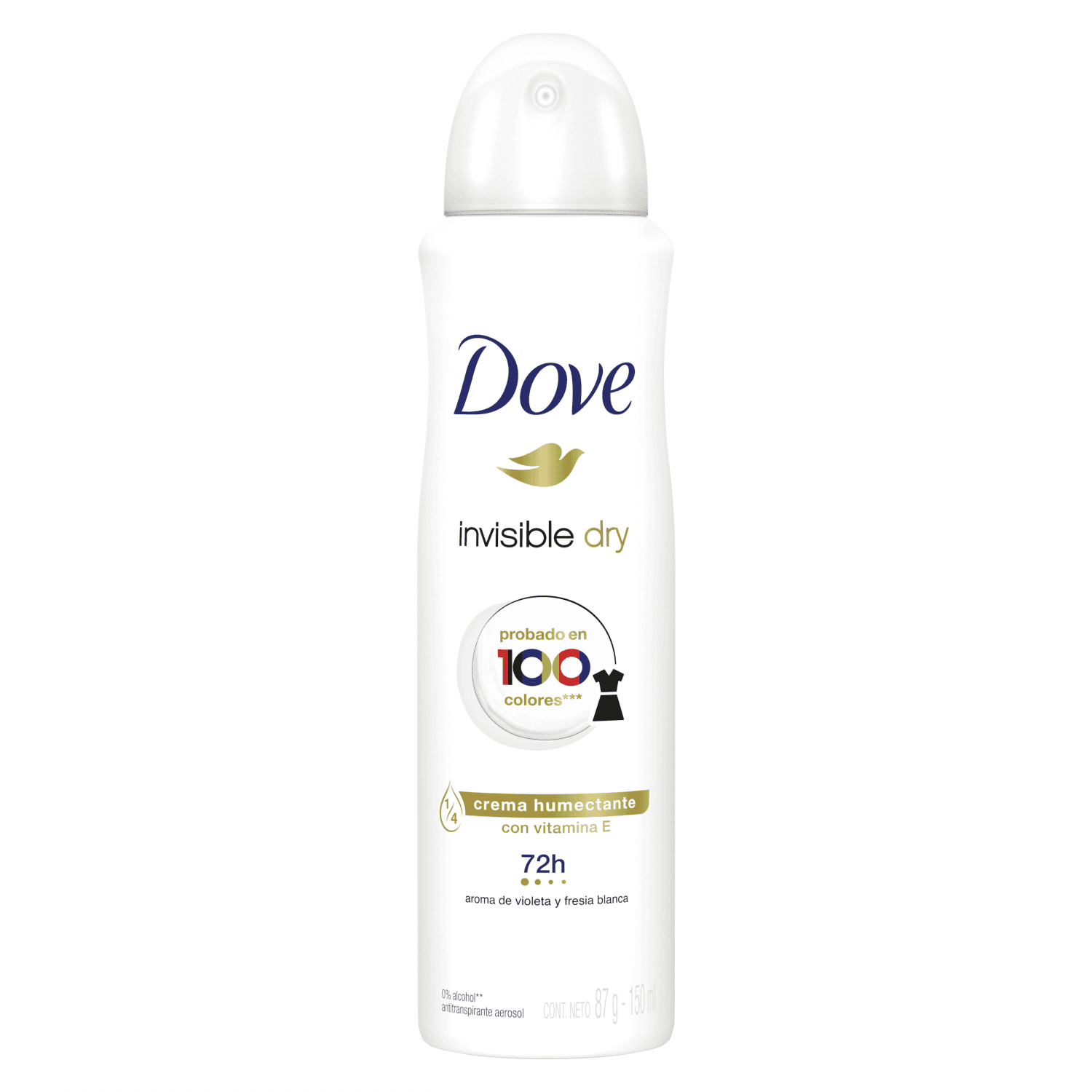 Antitranspirante Dove Invisible Dry x150ml