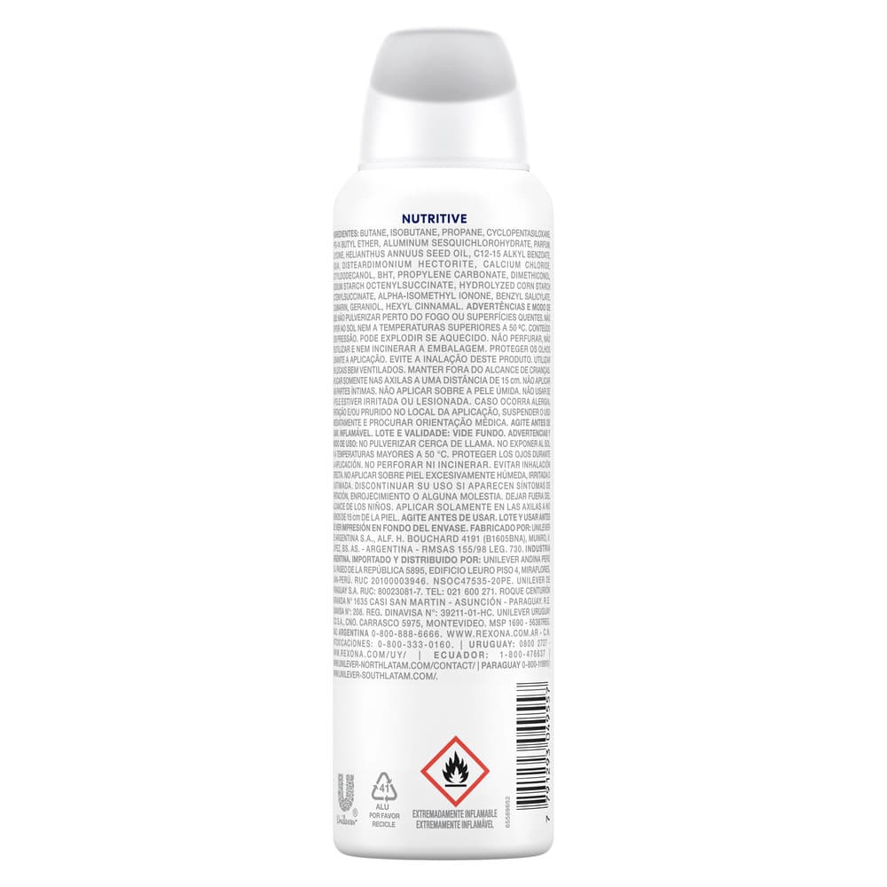 Desodorante Rexona Antitranspirante Nutritive x 150 ml