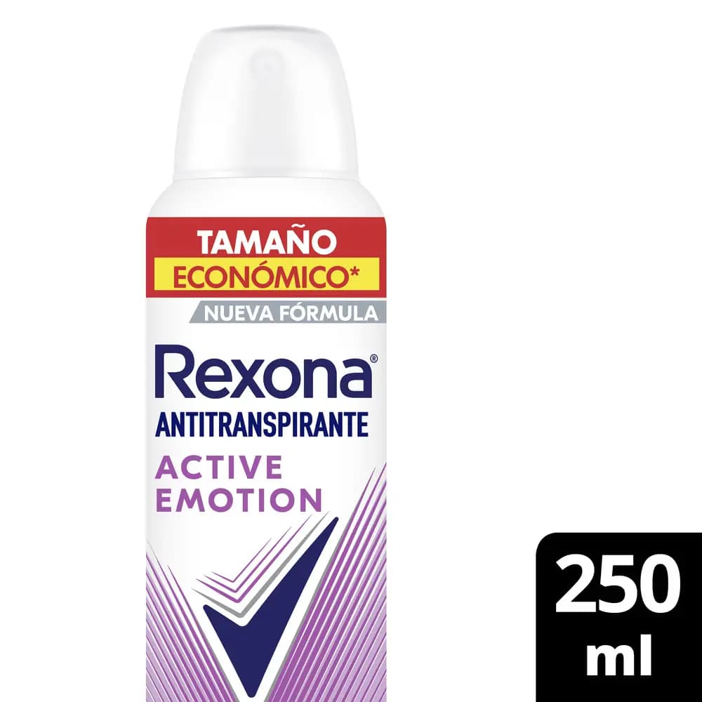 Desodorante Rexona Antitranspirante Active Emotion Aerosol x 250 ml