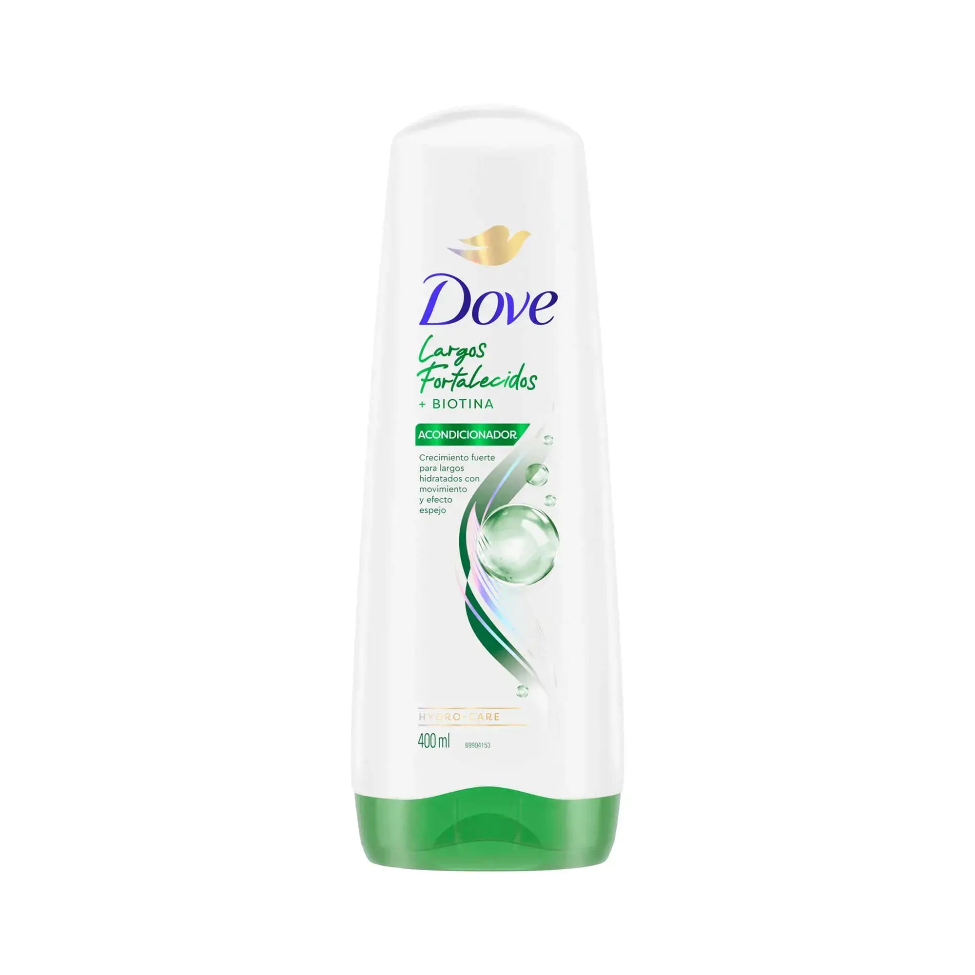 Acondicionador Dove Largo Fort/biotina x400ml