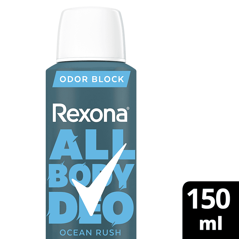 Desodorante All Body Deo Ocean Rush x 150ml.