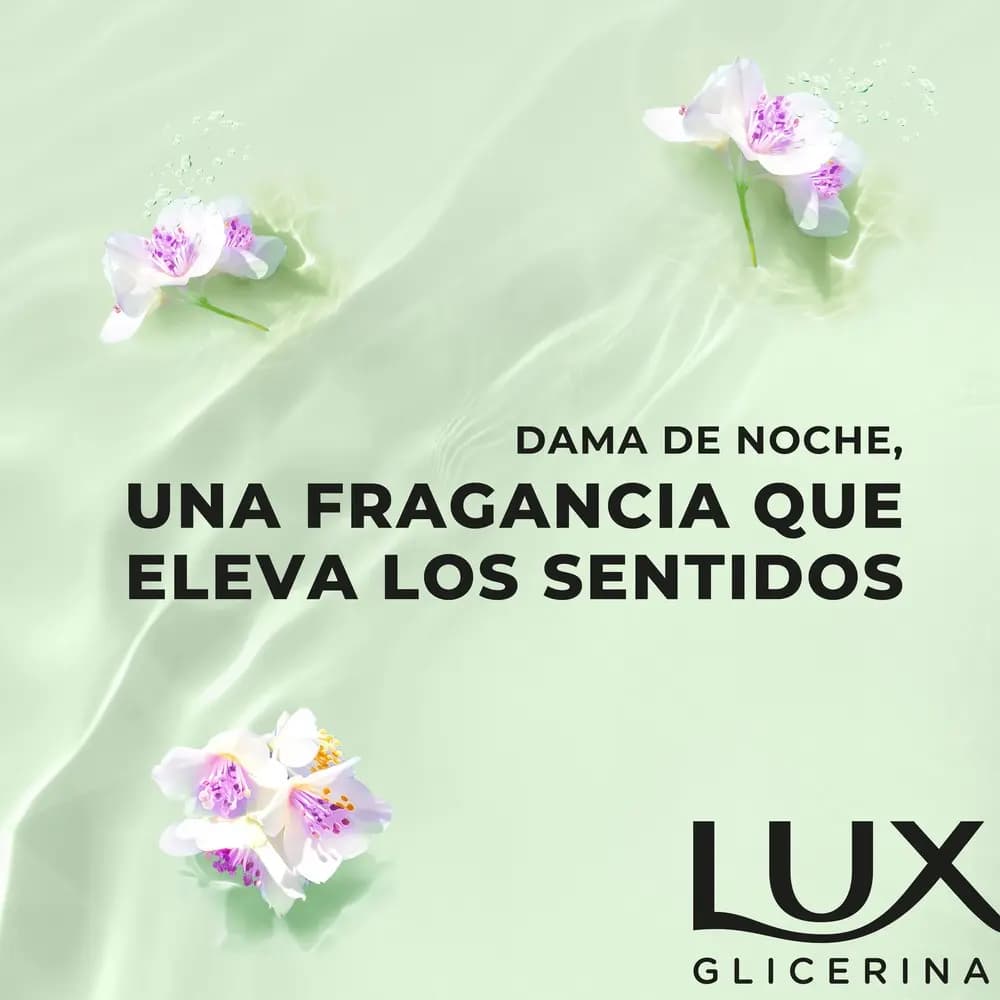Jabón De Tocador De Glicerina Lux Dama De Noche Barra x 90grs.