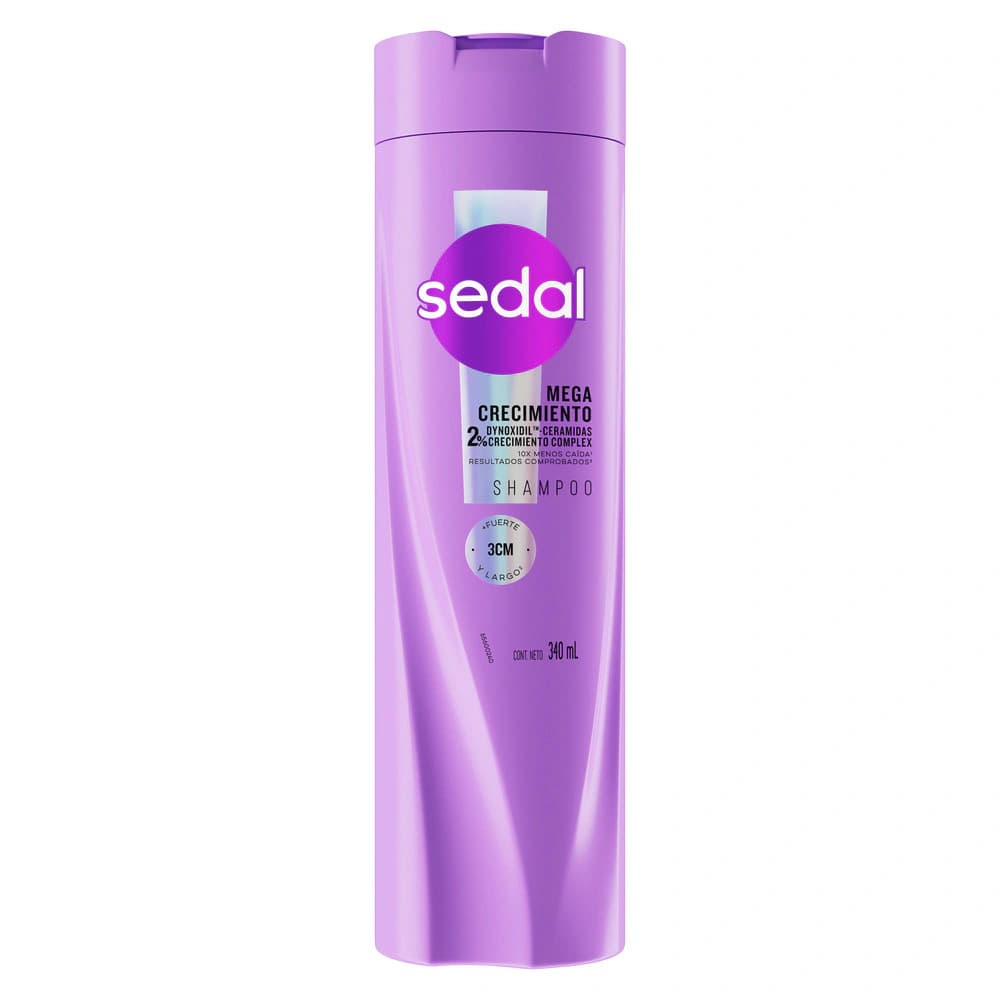 Shampoo Sedal Mega Crecimiento x 340 ml