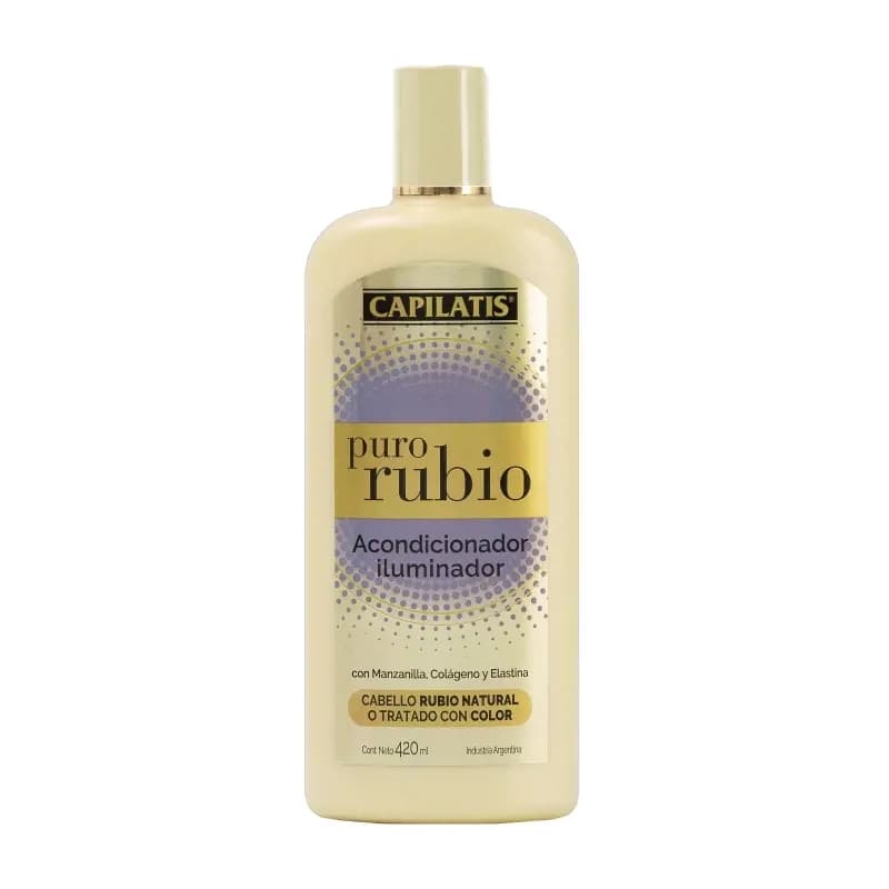Acondicionador Capilatis Puro Rubio x420ml