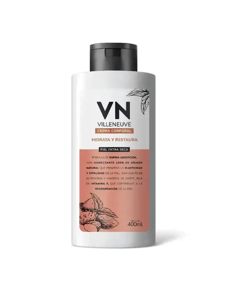 Crema Corporal Vn Piel extra seca x400ml