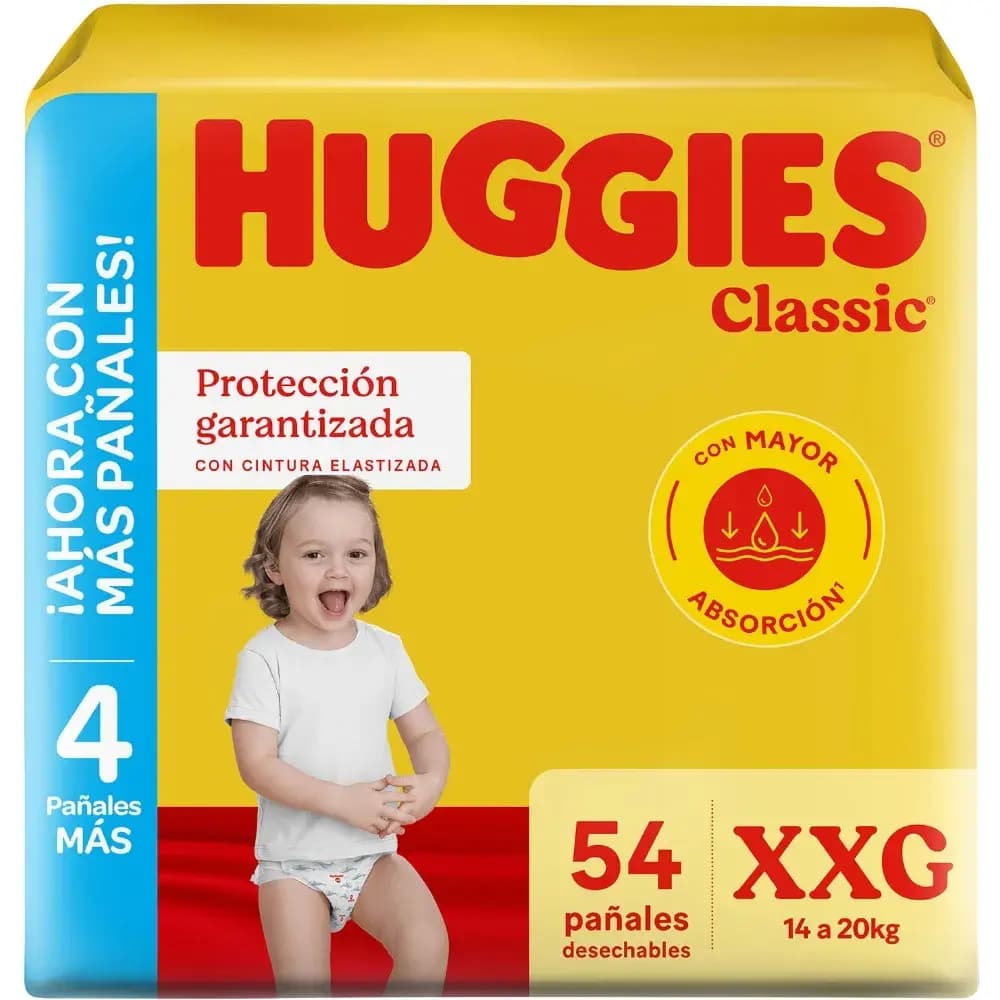 HIGGIES Pañales Classic XXG x 54uni.