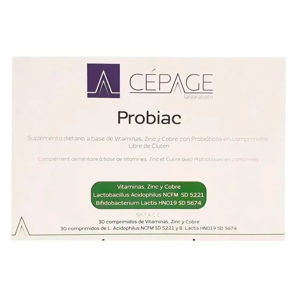 CEPAGE PROBIAC SUPLEMENTO DIETARIO X 60