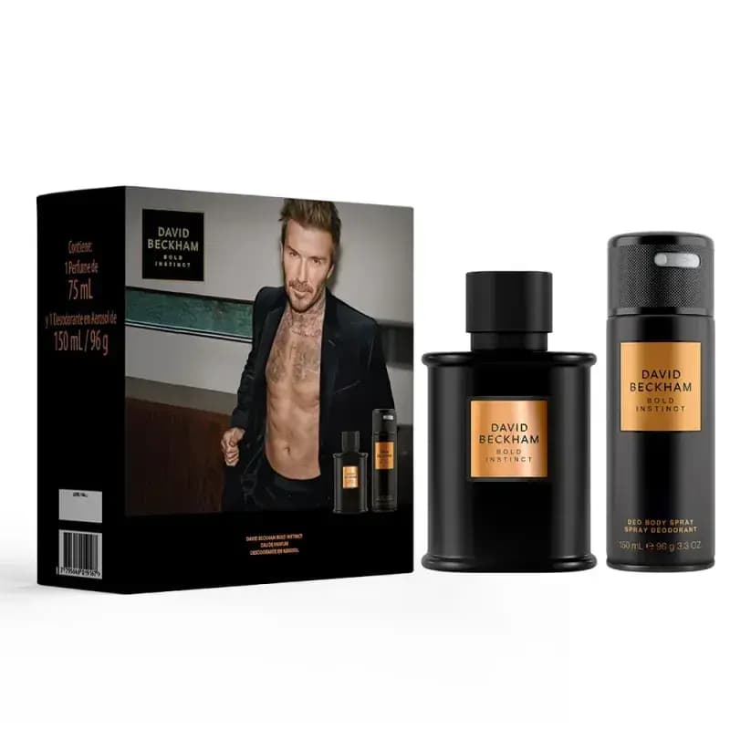 DAVID BECKHAM Cofre Bold Inst 75Ml + Deo x 150ml.