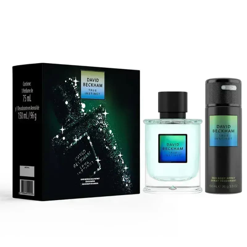 DAVID BECKHAM Cofre True Instinc EDP 75ml. + Deo 150ml.