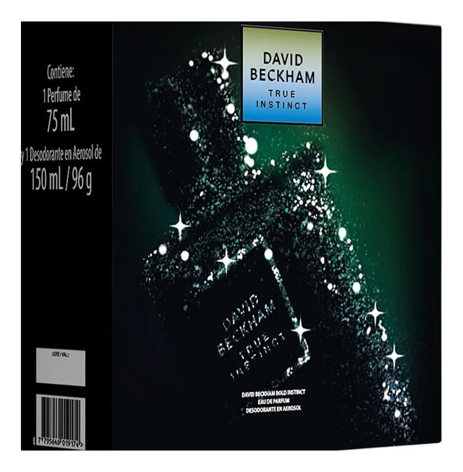 DAVID BECKHAM Cofre True Instinc EDP 75ml. + Deo 150ml.