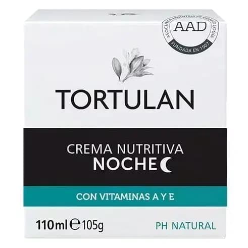 TORTULAN Crema Nutritiva Noche Con Vitamina A Y E x 110ml.