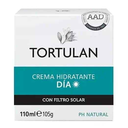 TORTULAN Crema Hidratante Con Filtro Solar Dia x 110ml.