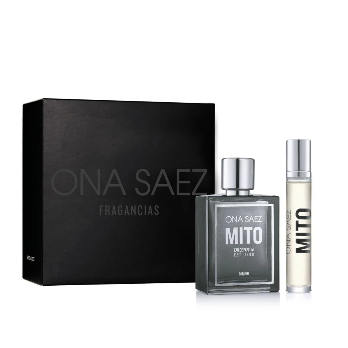 Ona Saez Fragancia para Hombre Mito en Box Edp 100Ml + Edp Perfumero 18Ml