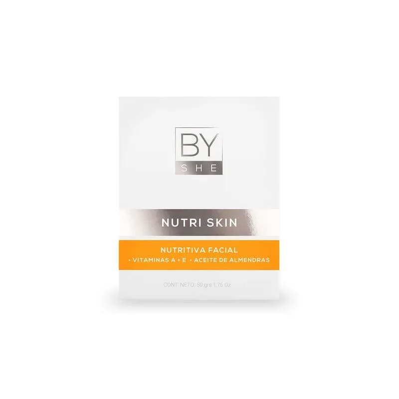 Crema Nutritiva Facial By She Hydra Skin Pieles Secas x 50grs.