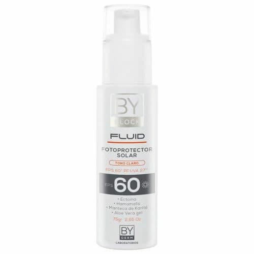 BY BLOCK Protector Solar Fluido FPS 60 Claro x 75grs.