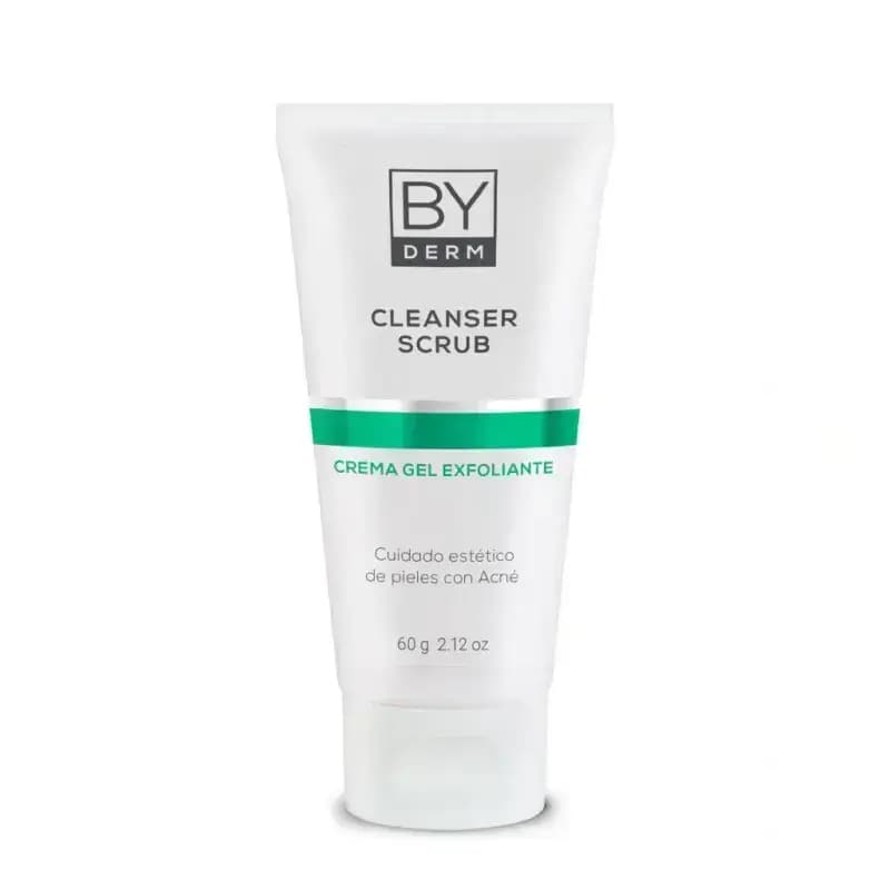 BY DERM Cleanser Scrubs Crema Gel Exfoliante x 60grs.