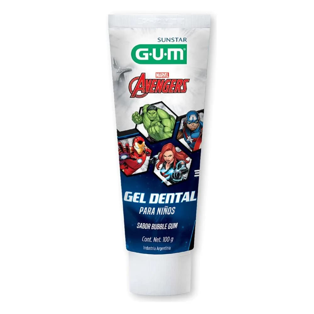 Gel Dental Gum Avengers +3 Años x 100 g