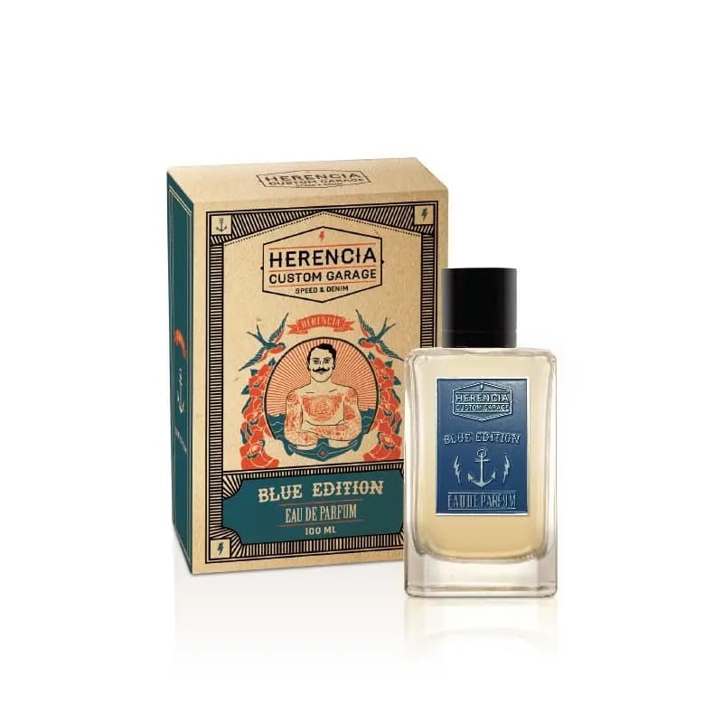 Herencia Custom Garage Blue 100ml.