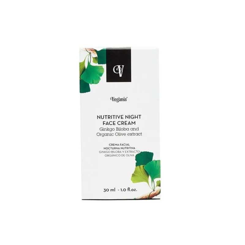 Crema Facial Veganis Nocturna Nutritiva x 30 ml