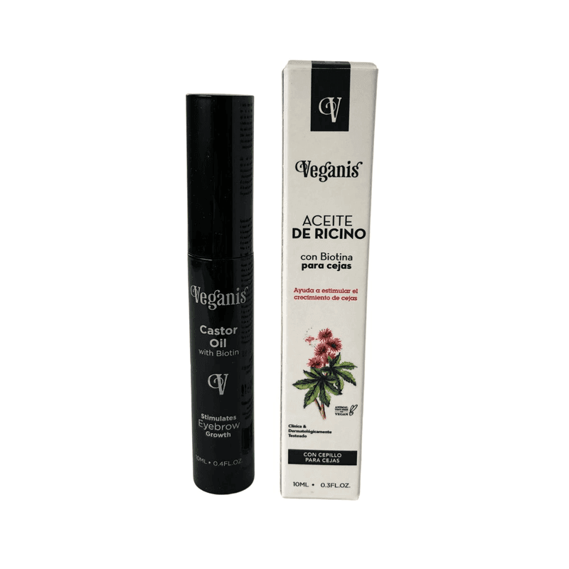 Veganis Aceite De Ricino Para Cejas x 10ml.
