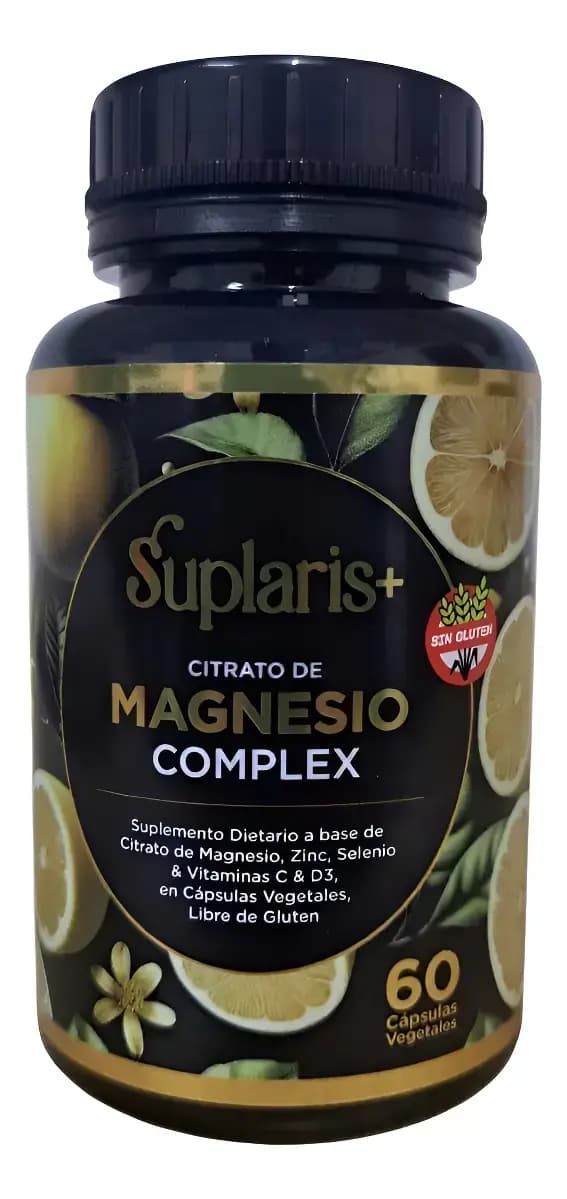 SUPLARIS Citrato De Magnesio Complex x 60 cap.