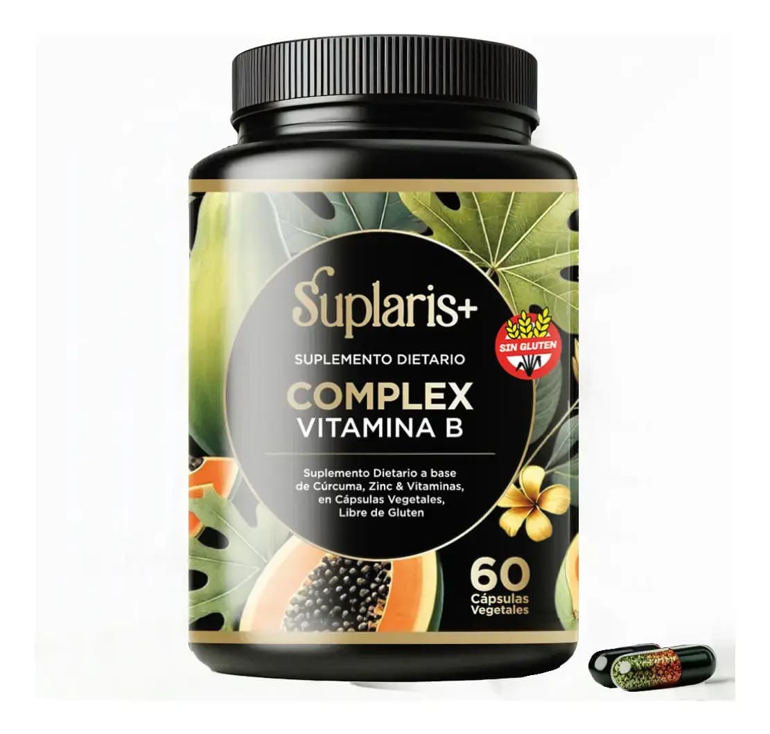 SUPLARIS Vitamina B Complex x 60caps.