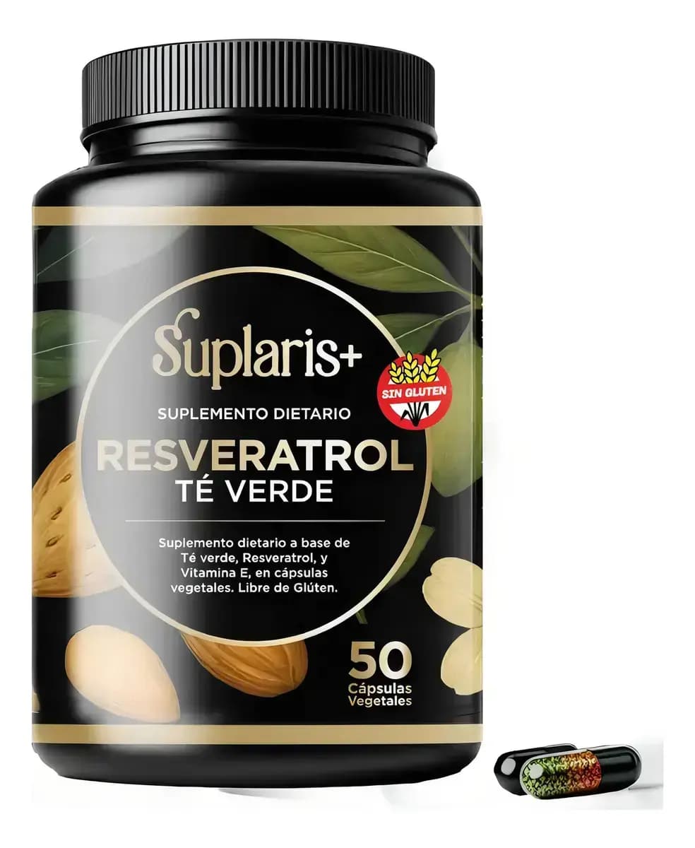SUPLARIS+ Resveratrol Te Verde x 50cap.