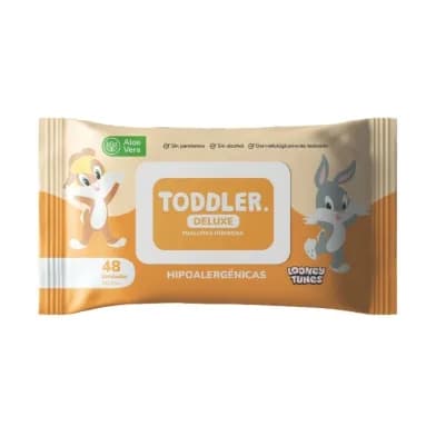 Toallas Humedas Toddler Con Aloe Vera X48U