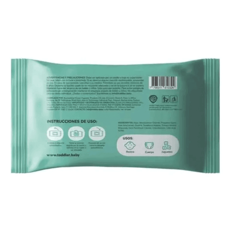 Toallitas Humedas Toddler x 48 uni.