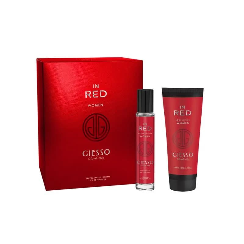 In Red EDT 19ml. + Body Lotion En Estuche De Regalo