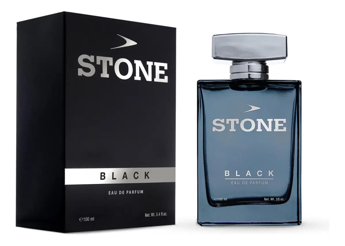 Perfume Stone Black Edp 100ml. + 150ml.