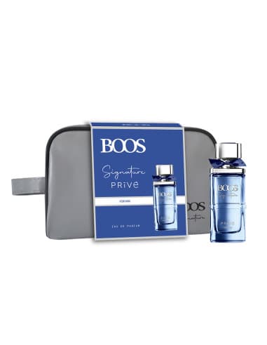 SET DE PERFUME BOOS SIGNATURE PRIVE EDP + NECESER 100 CC