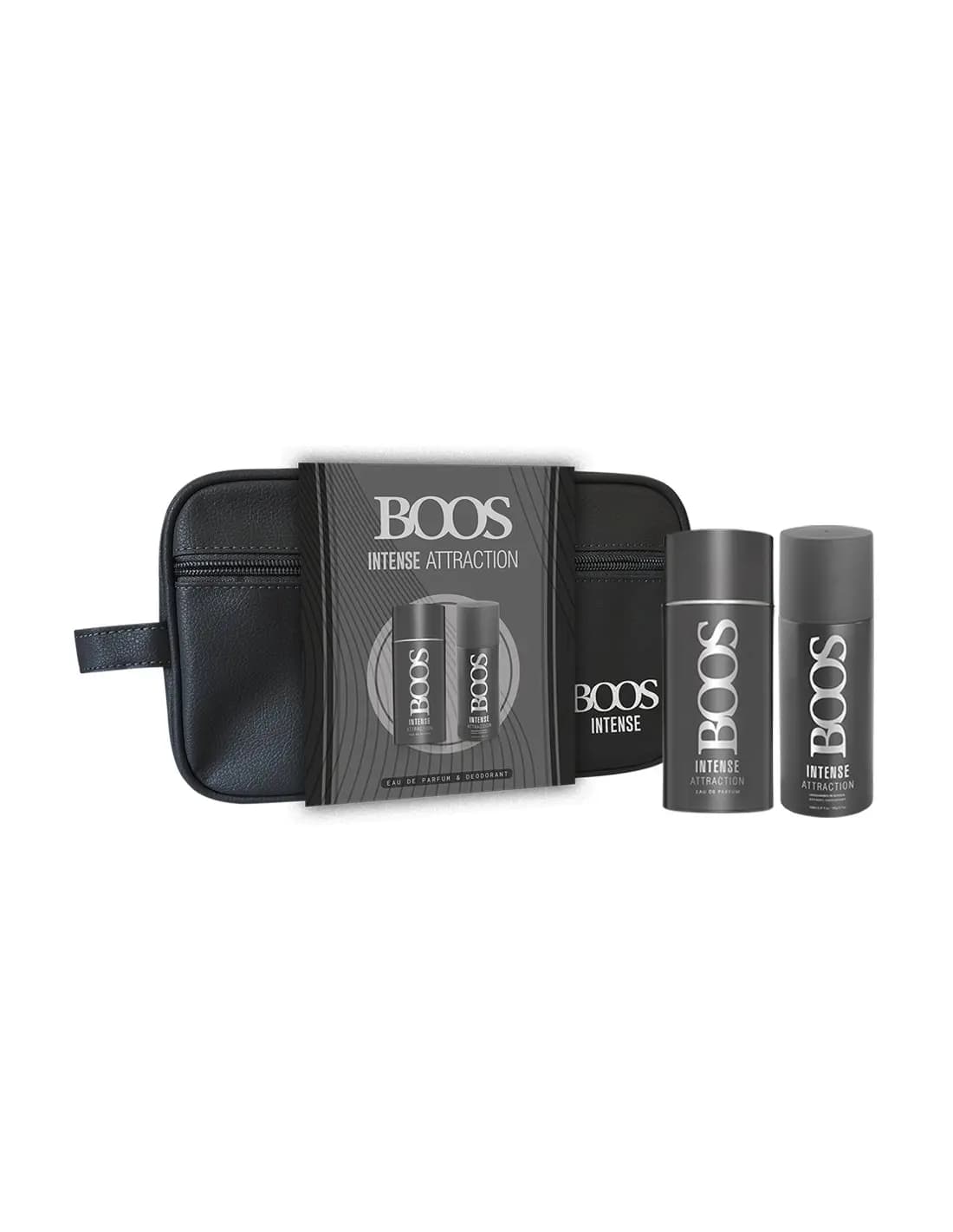 Set de Perfume Boos Intense Attraction EDP + Deo + Neceser x 60ml.
