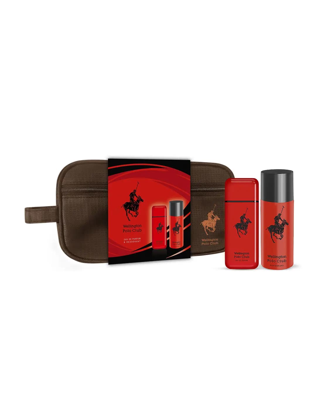 Wellington Polo Club – WPC Red EAU de Parfum x 60ml + Desodorante x 150ml + Neceser