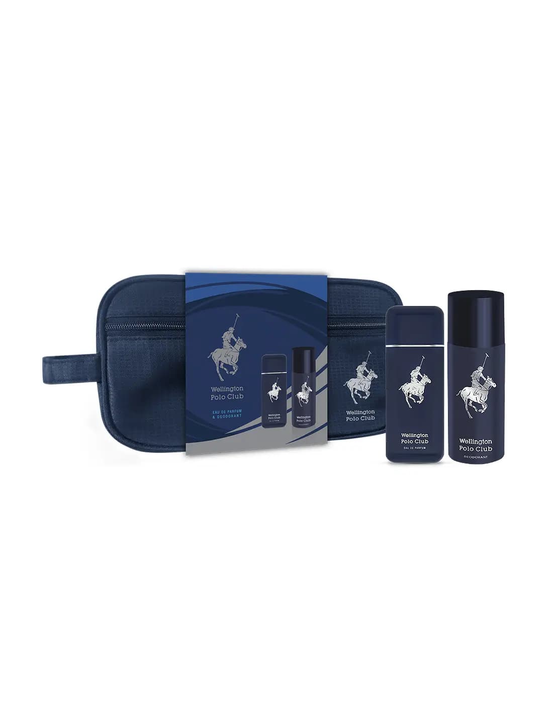 Wellington Polo Club – WPC Blue EAU de Parfum x 60ml + Desodorante x150ml + Neceser