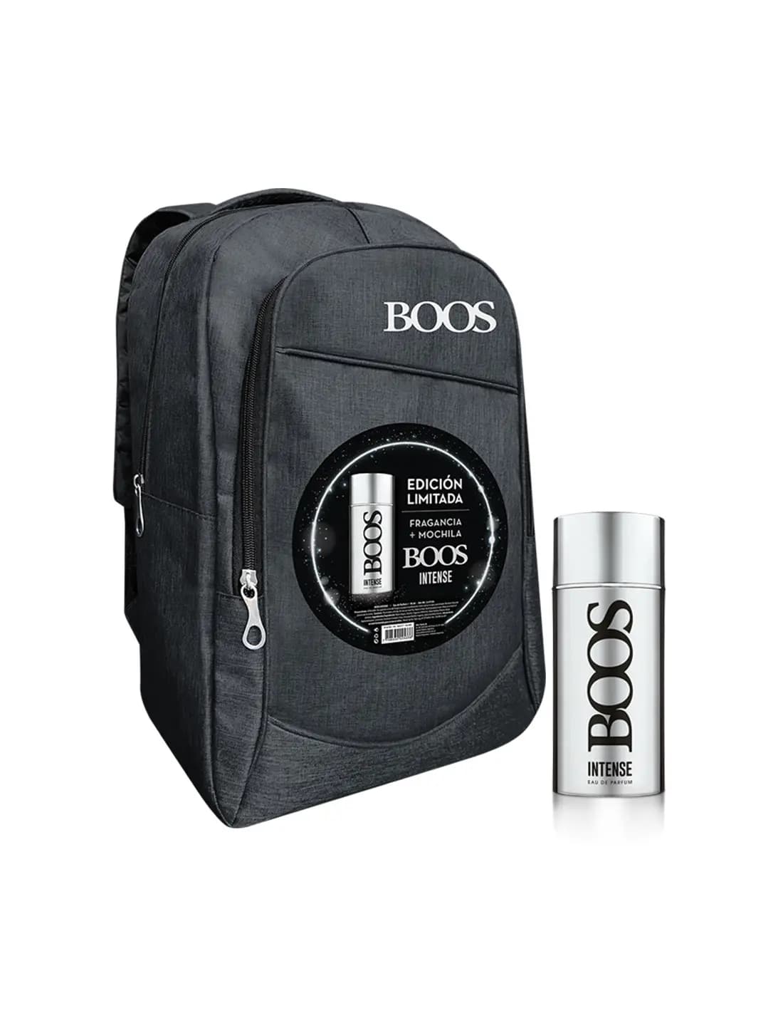 Set de Perfume Boos Intense EDP x 90ml. + Mochila