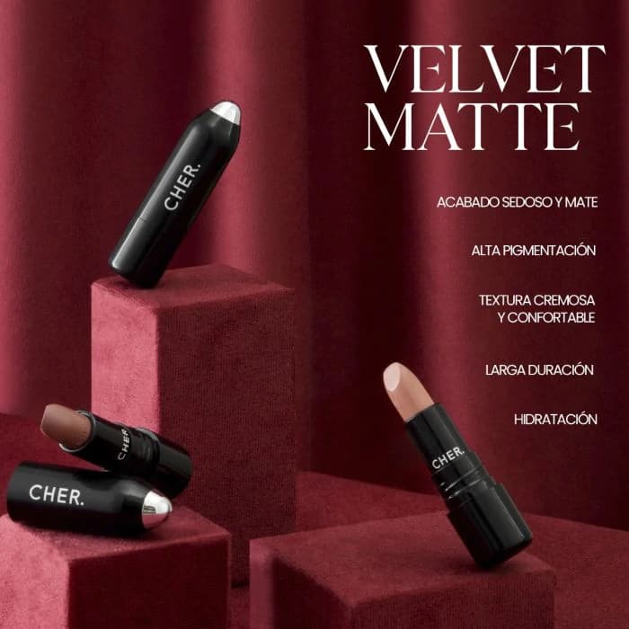 Velvet Matte 1 Beige Nude Lipstick